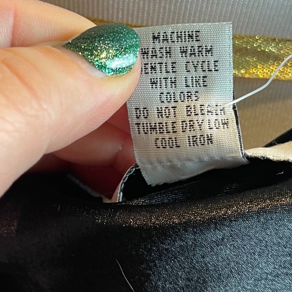 Alfani Intimates satin cross back strap top NWT - Picture 7 of 7